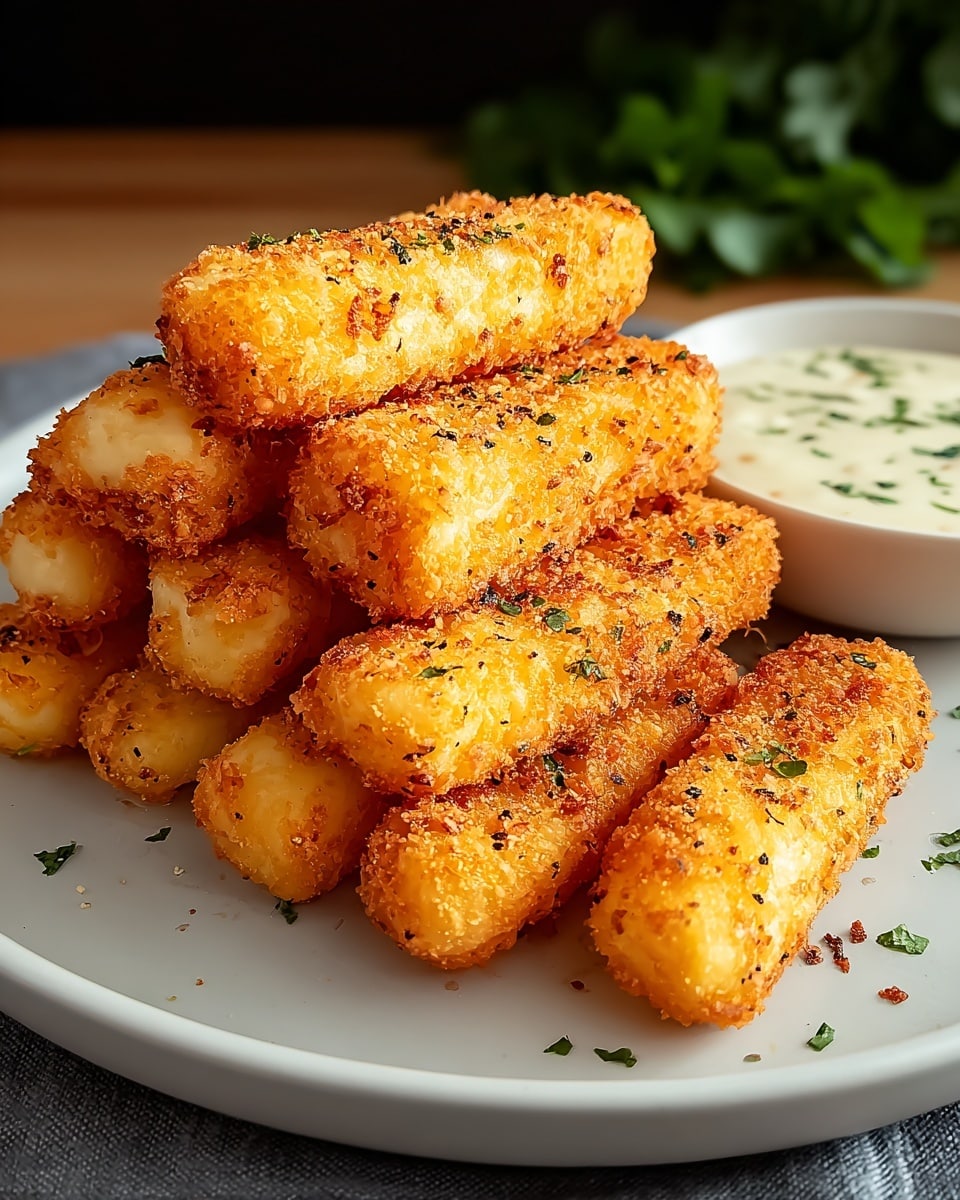 Potato Cheese Sticks Recipe - Recipe Image