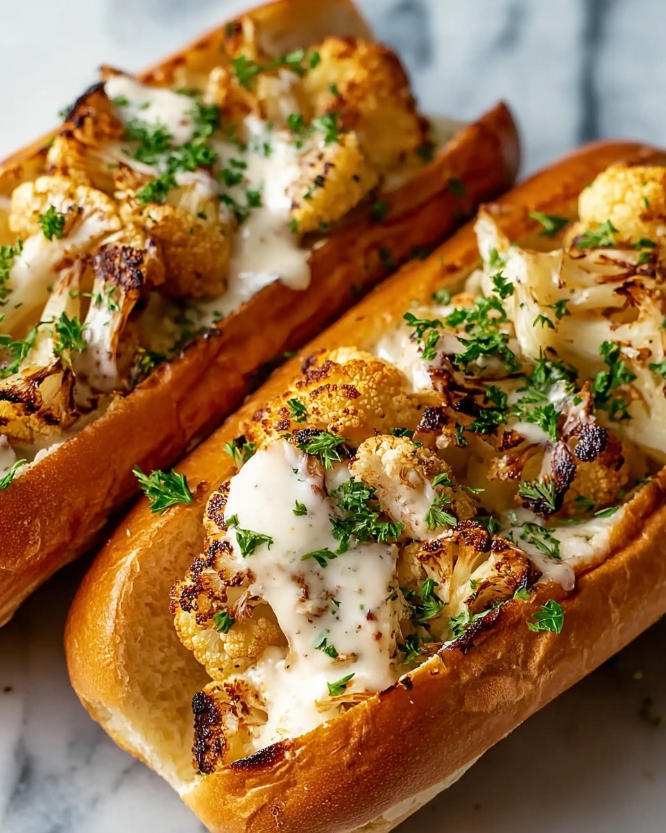 Crab Alfredo-Stuffed Garlic Bread Boats Recipe - Recipe Image