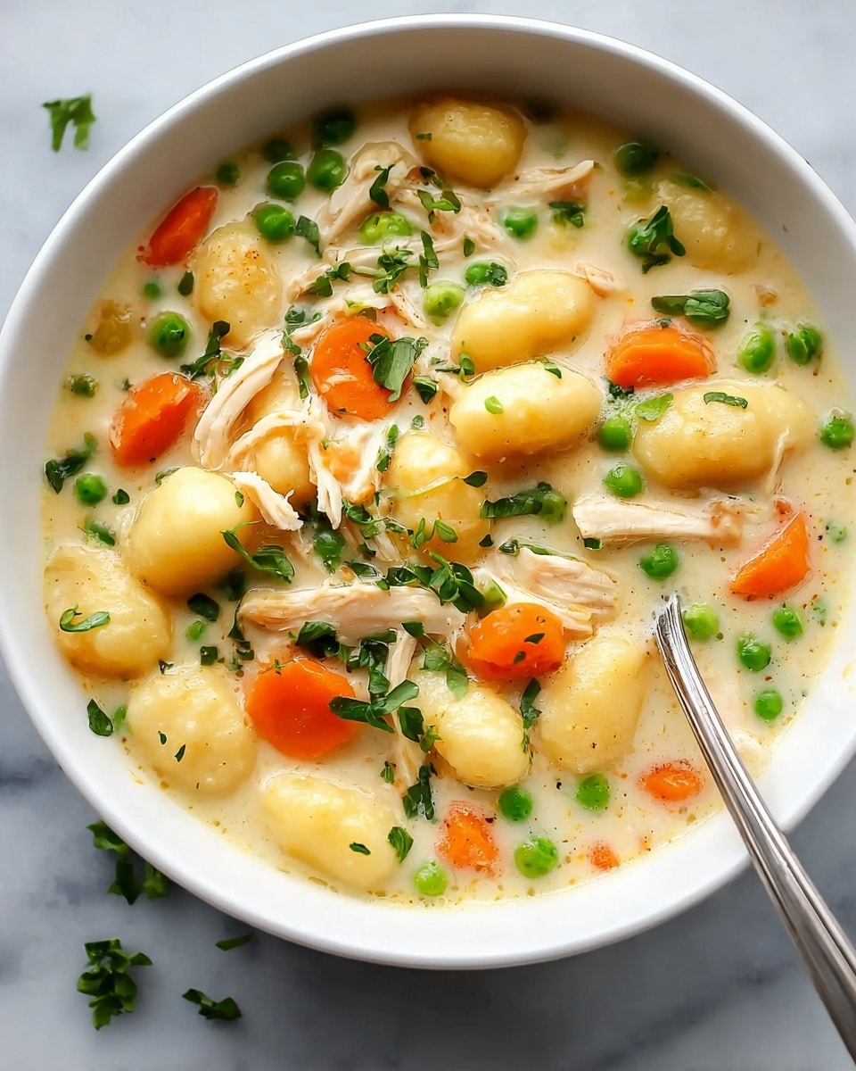Chicken Pot Pie Gnocchi Recipe - Recipe Image
