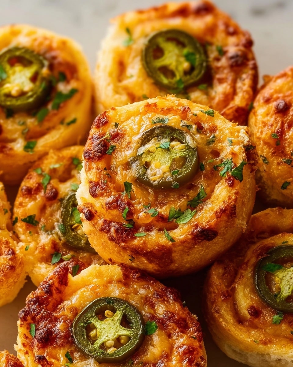 Baked Jalapeno Popper Pinwheels Recipe - Recipe Image