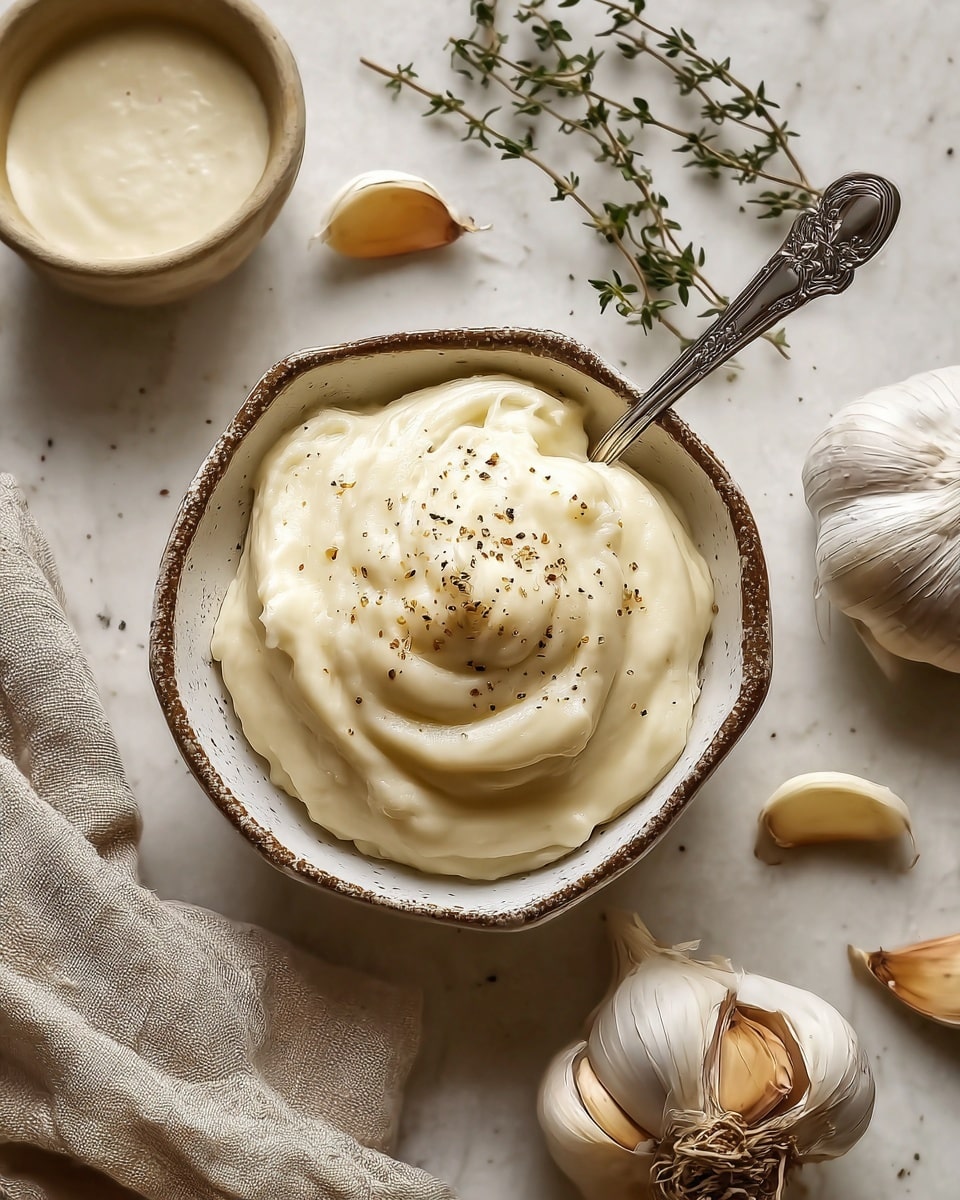 Creamy Garlicky Aioli Recipe - Recipe Image