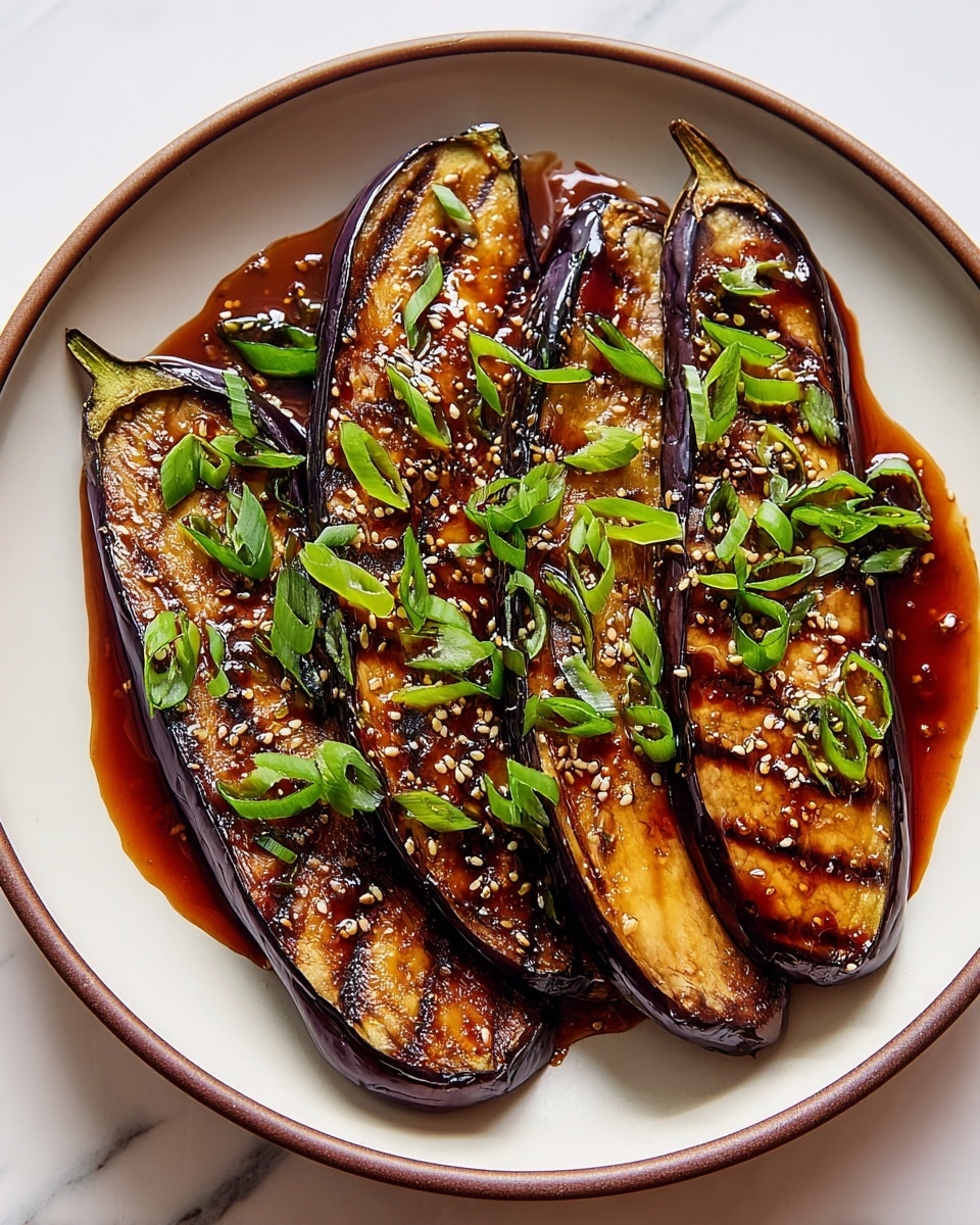 Miso-Glazed Eggplant (Nasu Dengaku) Recipe - Recipe Image