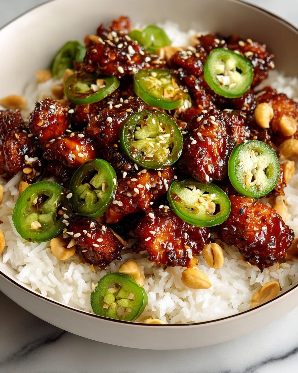 Hot Honey Chicken Bowls Recipe - Recipe Image