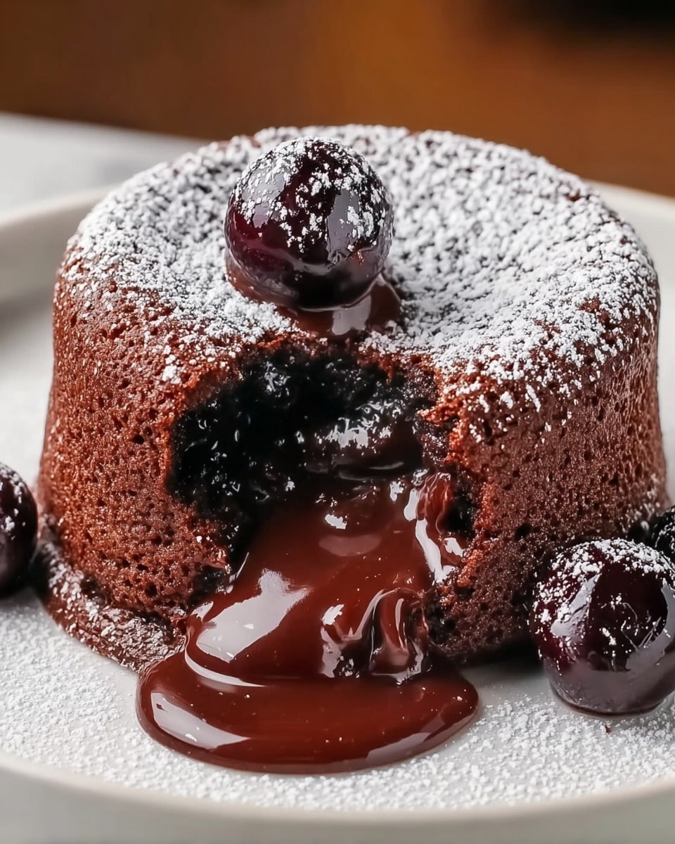 Decadent Chocolate Lava Cakes Recipe - Recipe Image