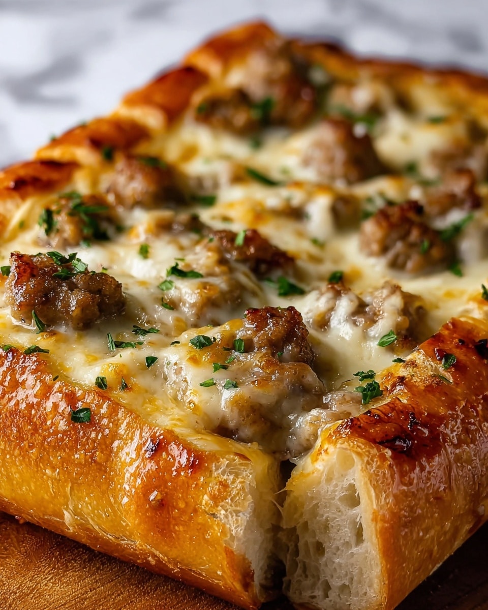 Sausage and Cheese Bread Recipe - Recipe Image