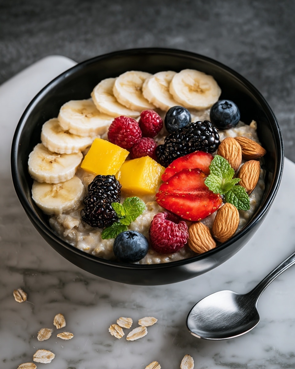 Oatmeal with Fruits and Nuts Recipe - Recipe Image