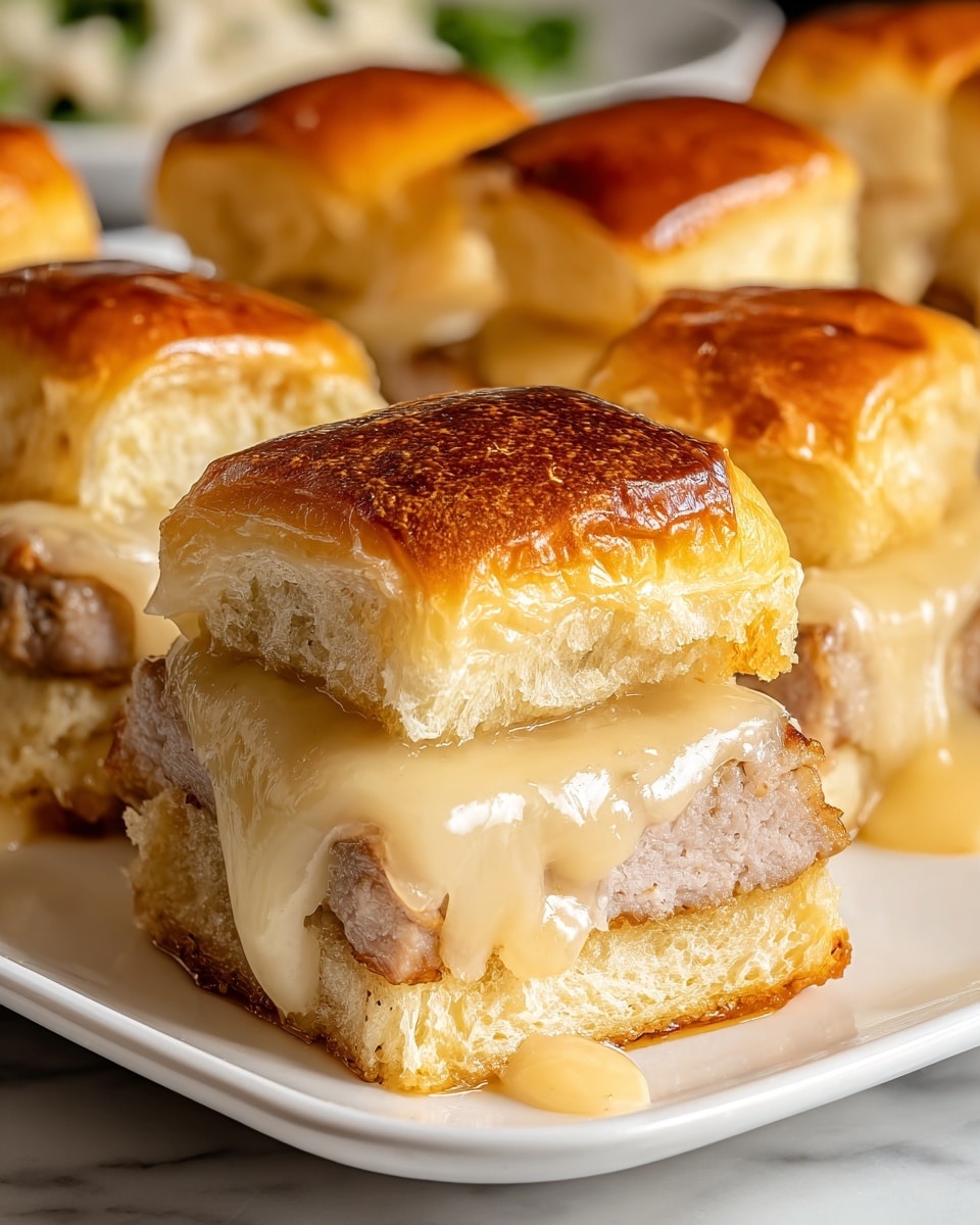 Hawaiian Turkey and Cheese Sliders Recipe - Recipe Image