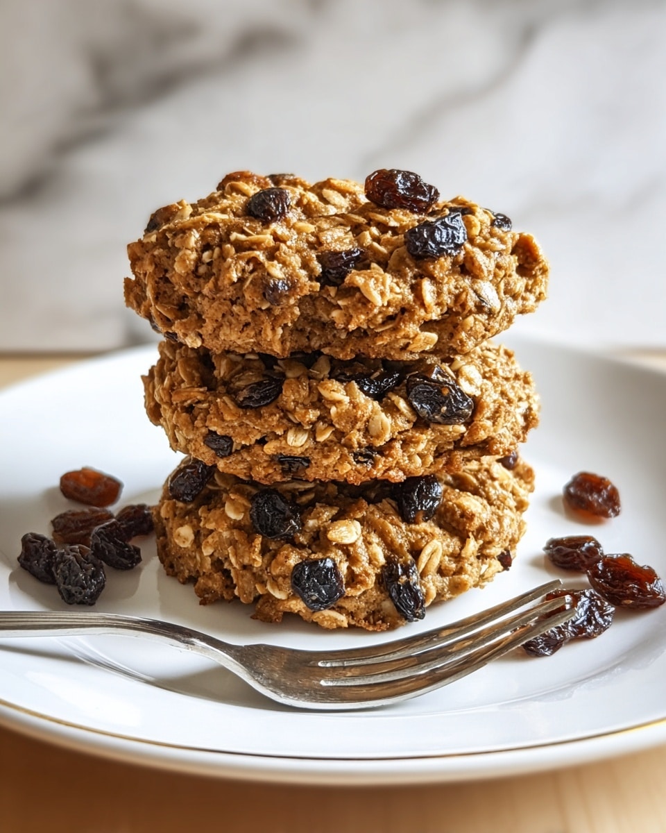 Vegan Oatmeal Raisin Cookies Recipe - Recipe Image