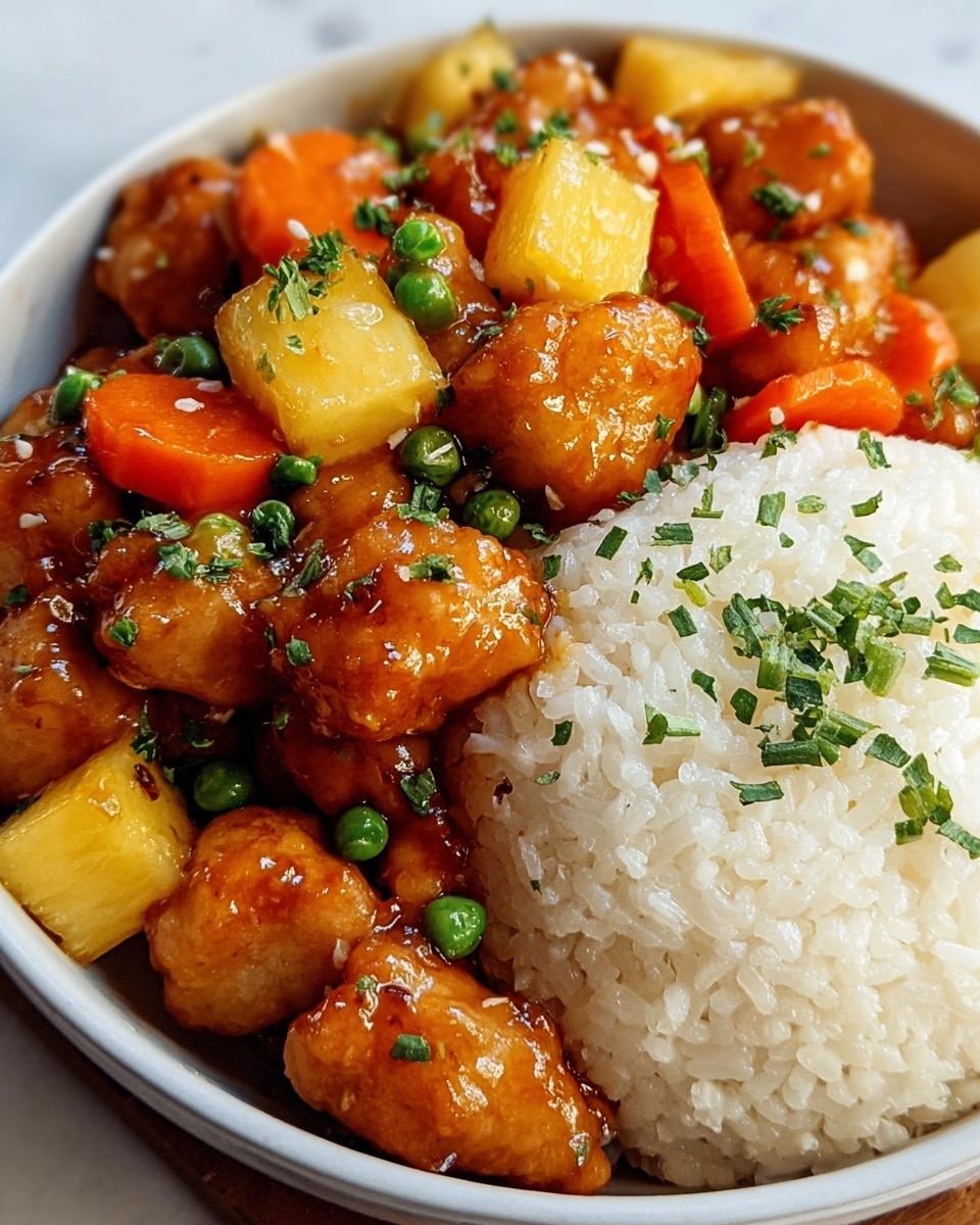Air Fryer Sweet and Sour Chicken Recipe - Recipe Image