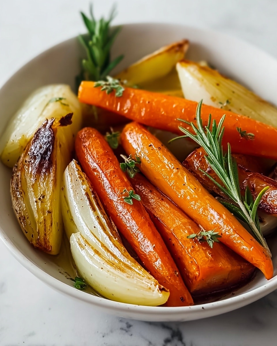 Balsamic Roasted Fennel and Carrots Recipe - Recipe Image