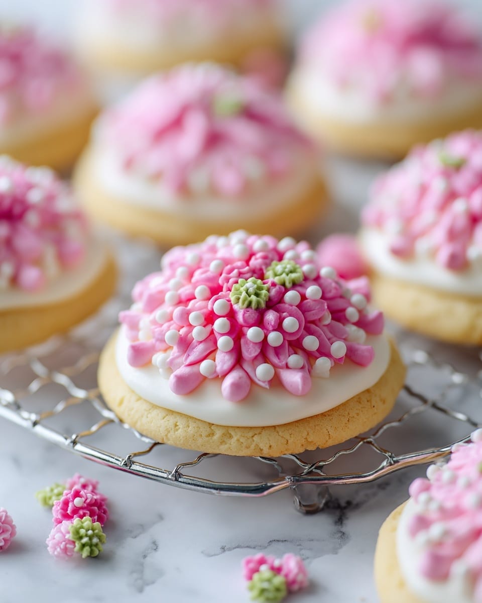 Cherry Blossom Cookies Recipe - Recipe Image