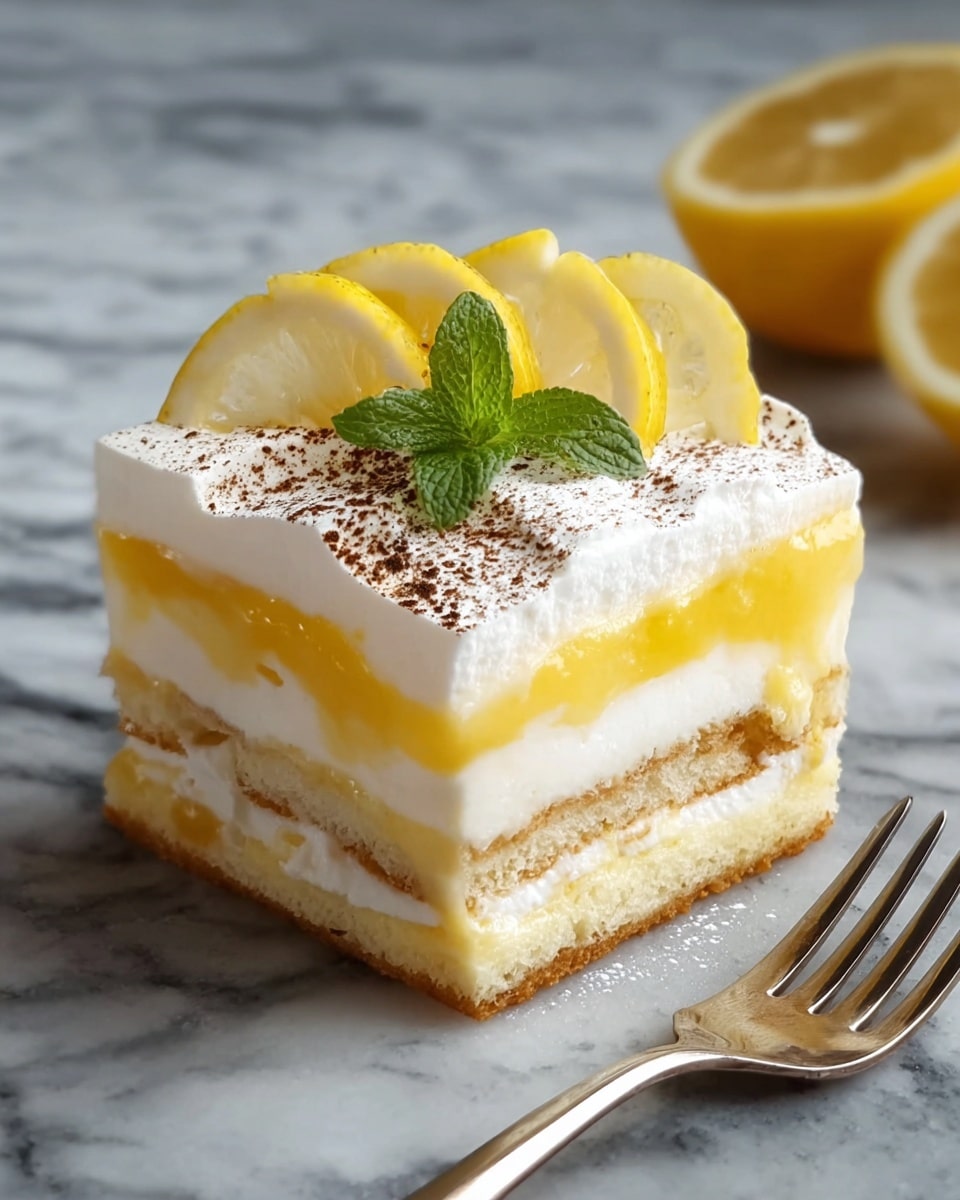 Lemon Tiramisu Recipe - Recipe Image