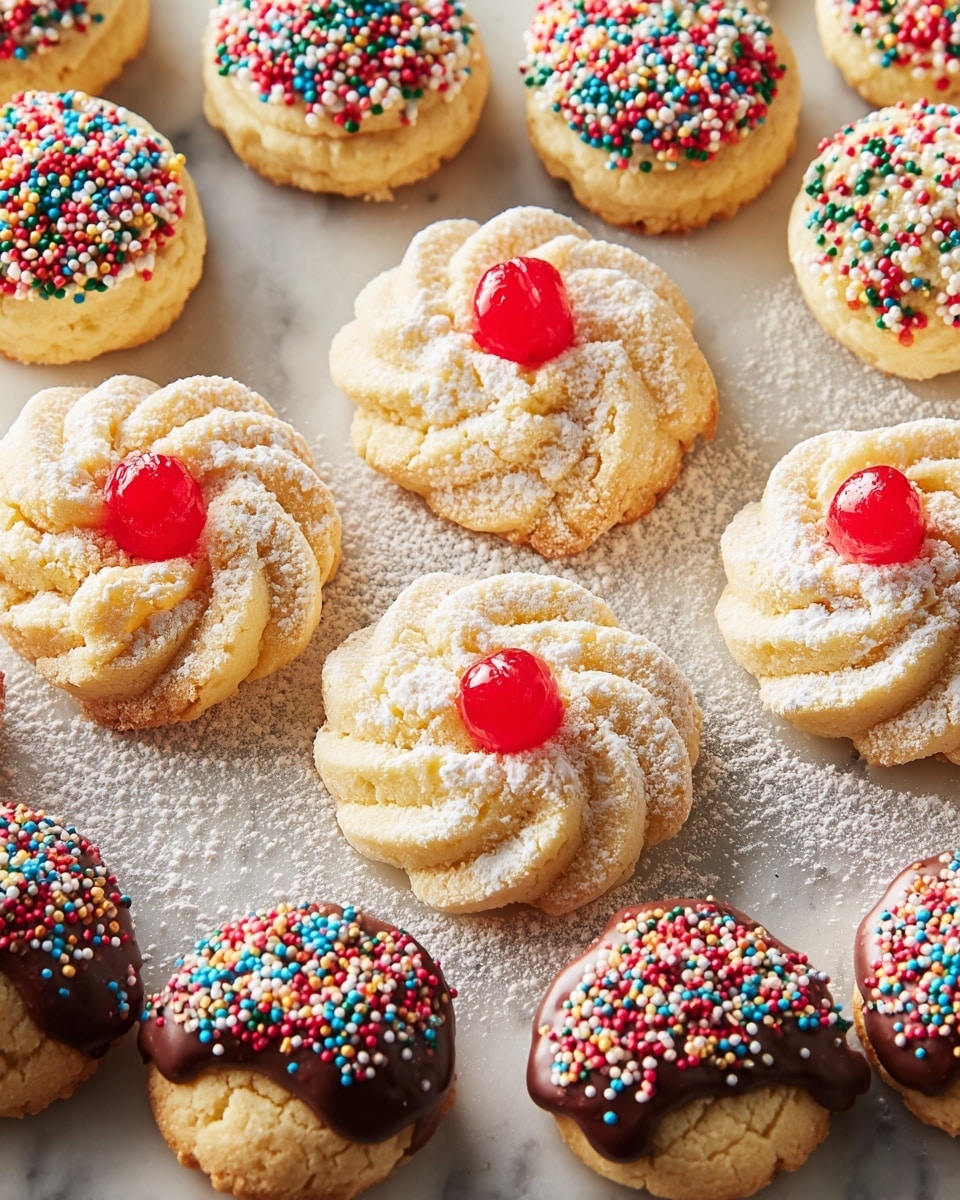 Italian Butter Cookies Recipe - Recipe Image