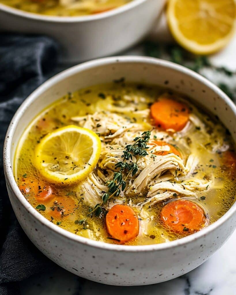 Lemon Chicken Soup: A Refreshing Recipe for Comfort and Wellness Recipe