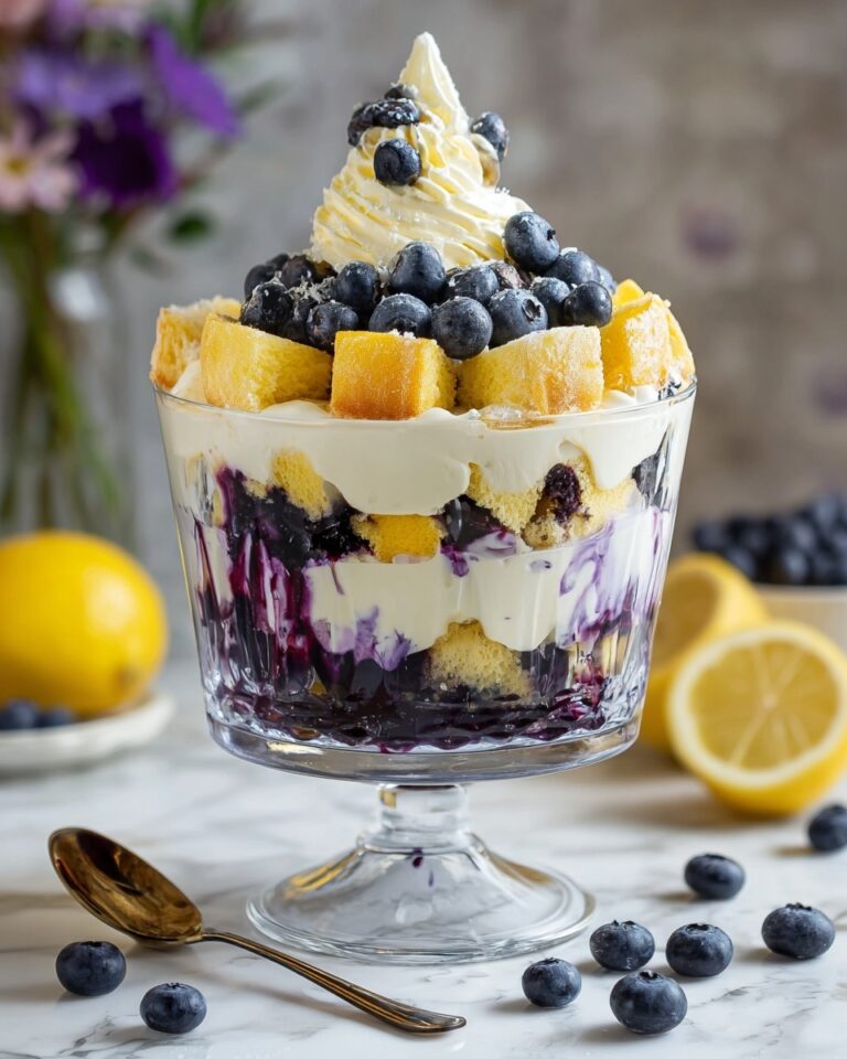 Lemon Blueberry Trifle Recipe