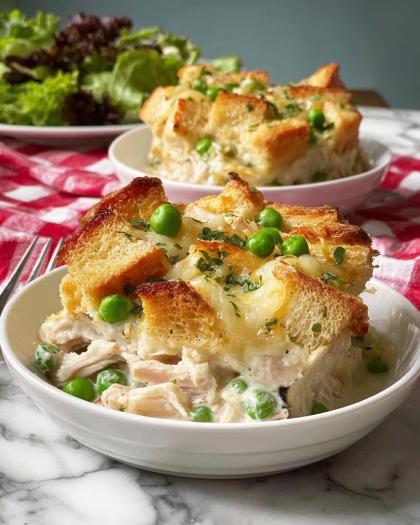 Chicken Salad Soufflé Casserole Recipe