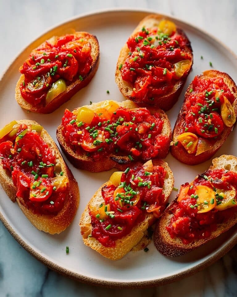 Tomato & Nduja Bruschetta Recipe