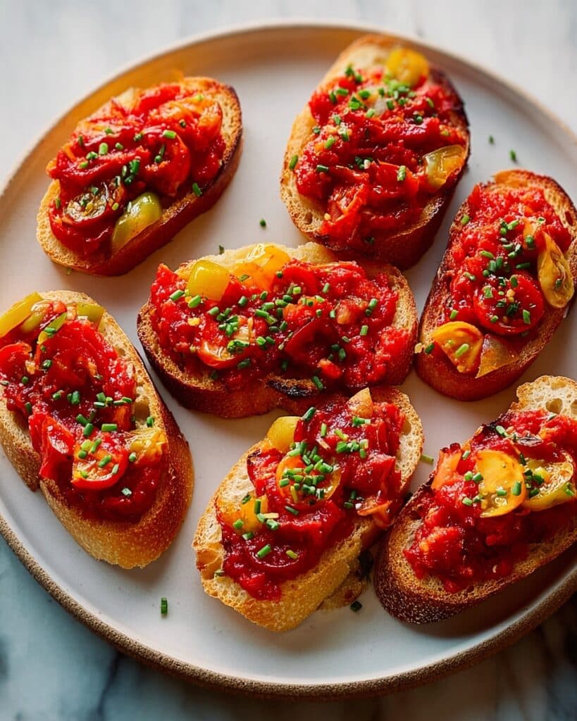 Tomato & Nduja Bruschetta Recipe