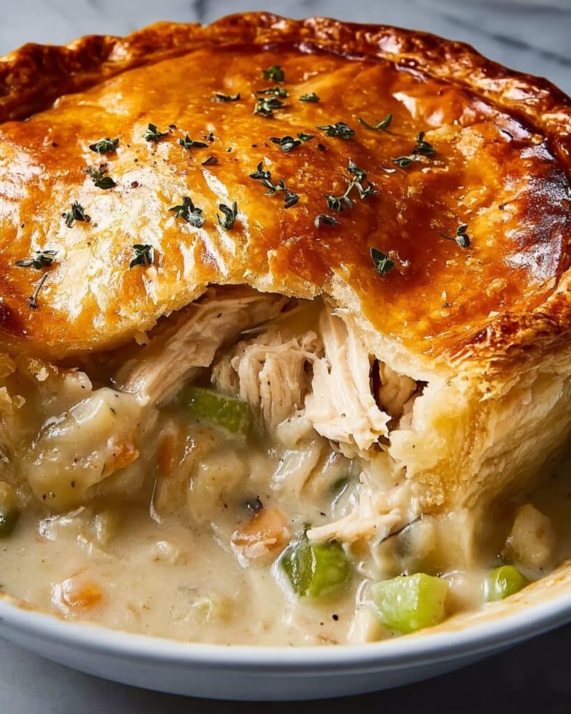 Chicken and Leek Pie Recipe