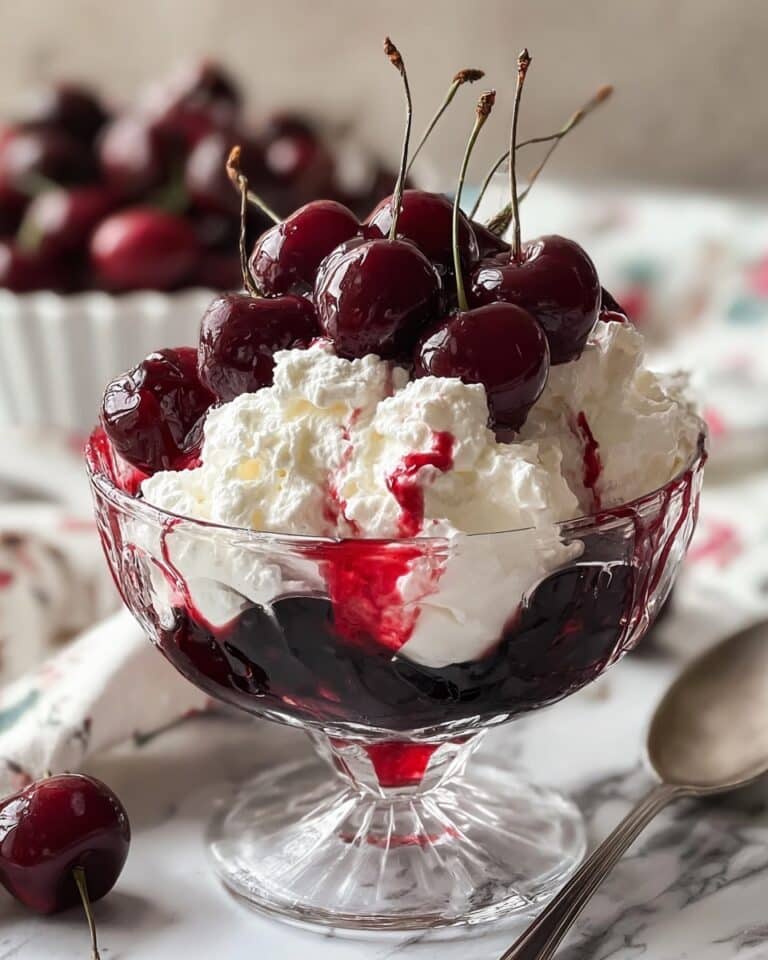 Delectable Cherry Cheesecake Fluff Recipe
