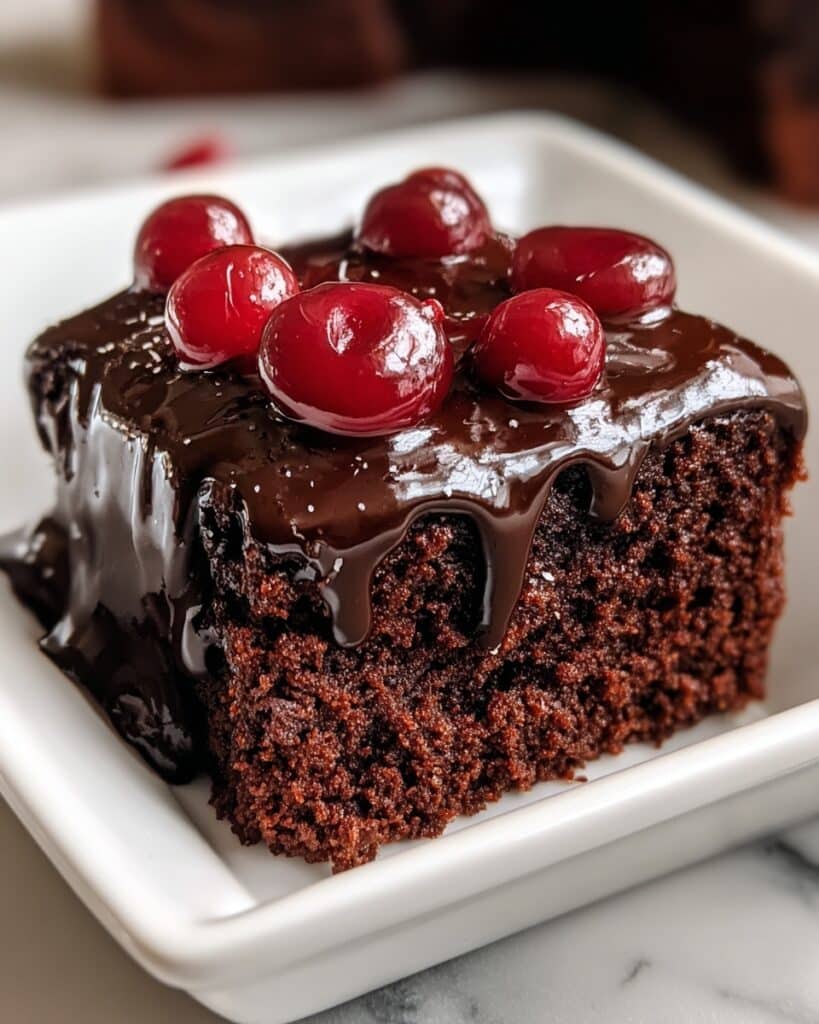 Chocolate Cherry Dump Cake Recipe