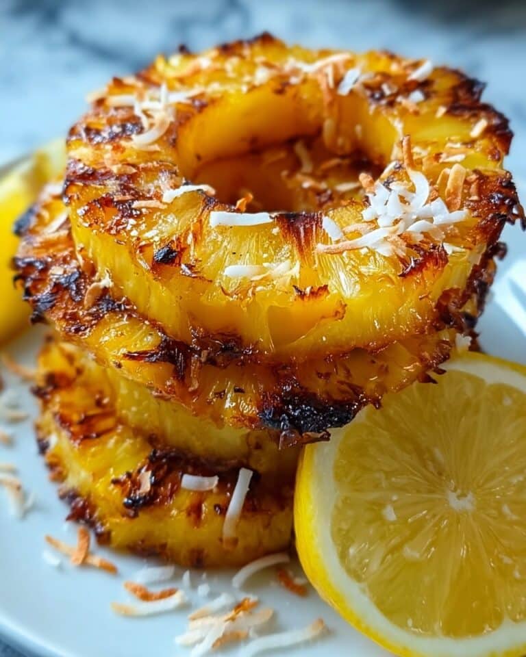 Fried Pineapple with Coconut Crust Recipe