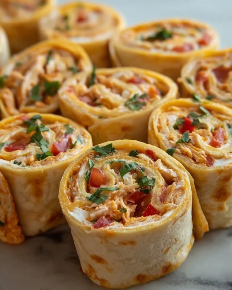 Mexican Chicken Pinwheels Recipe