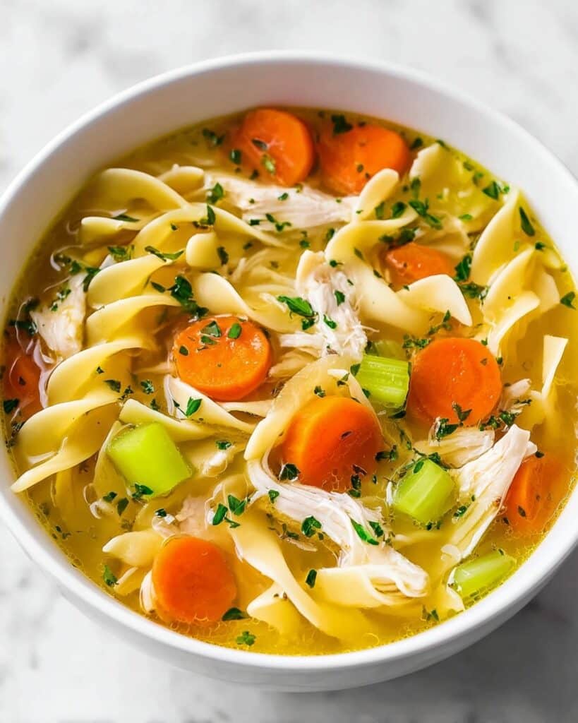 Comforting Chicken Noodle Soup Recipe