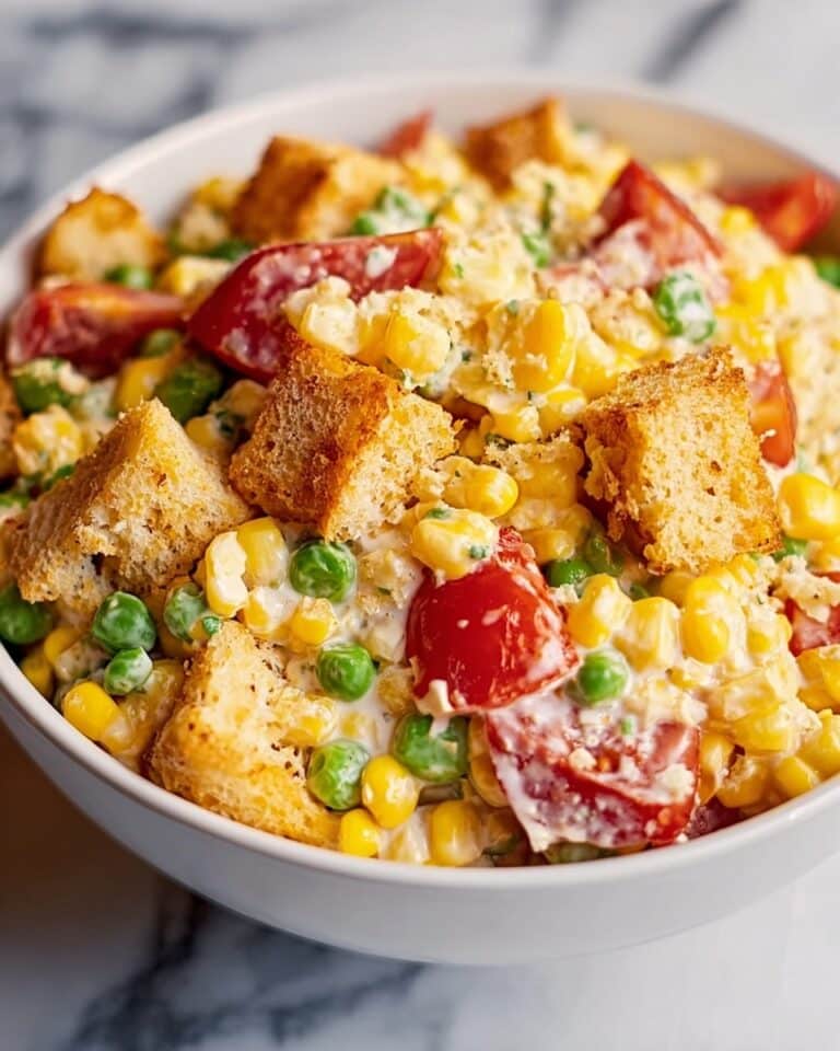 Potluck Cornbread Salad Recipe
