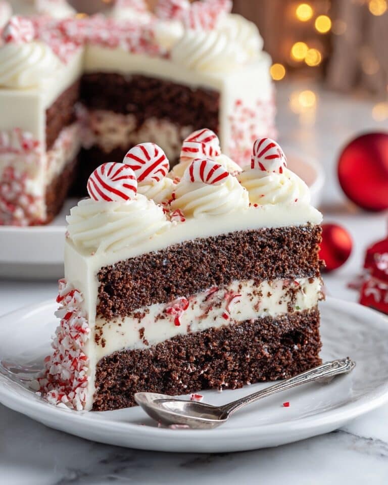 Festive Peppermint Cake Recipe