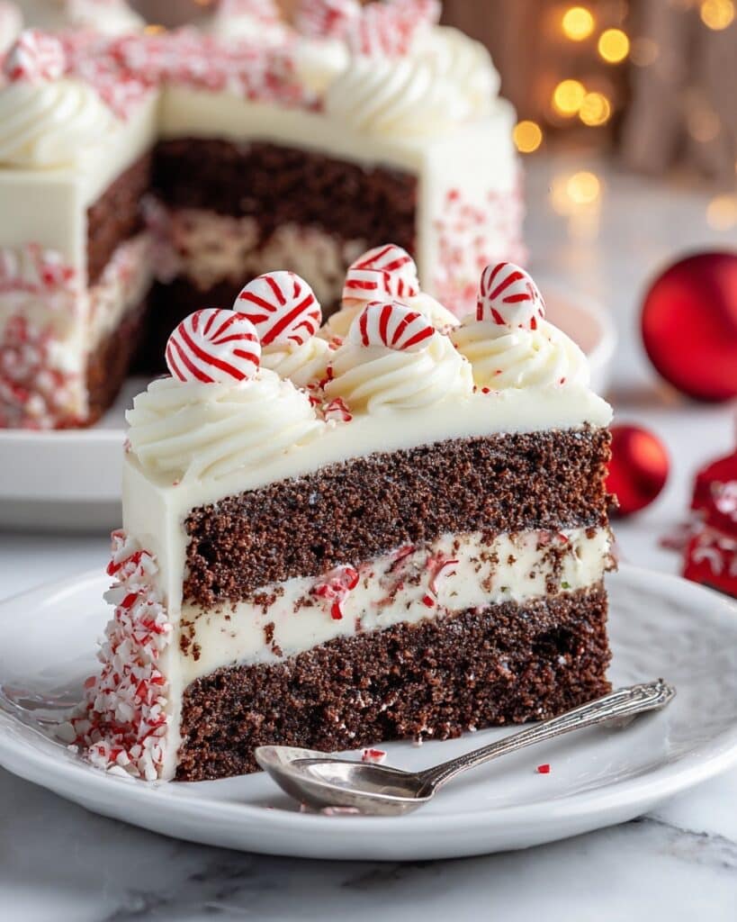 Festive Peppermint Cake Recipe
