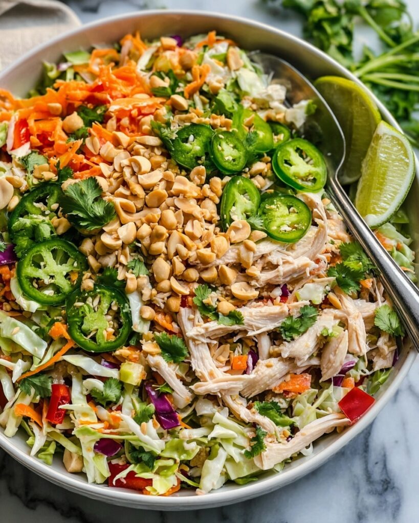 Vibrant Thai Chicken Salad Recipe