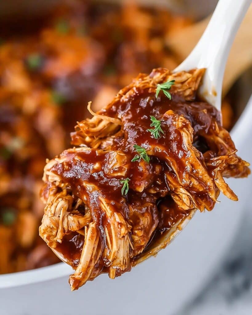 Slow Cooker Zesty BBQ Chicken Recipe
