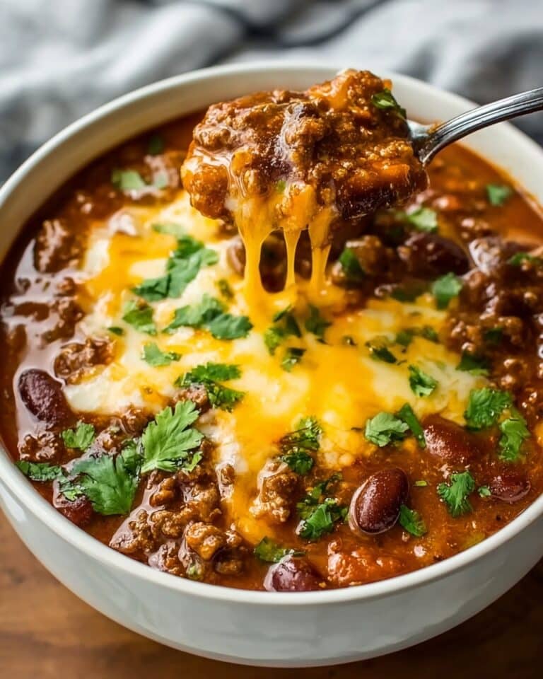 Slow Cooker Cheesy Burger Flavored Soup Recipe