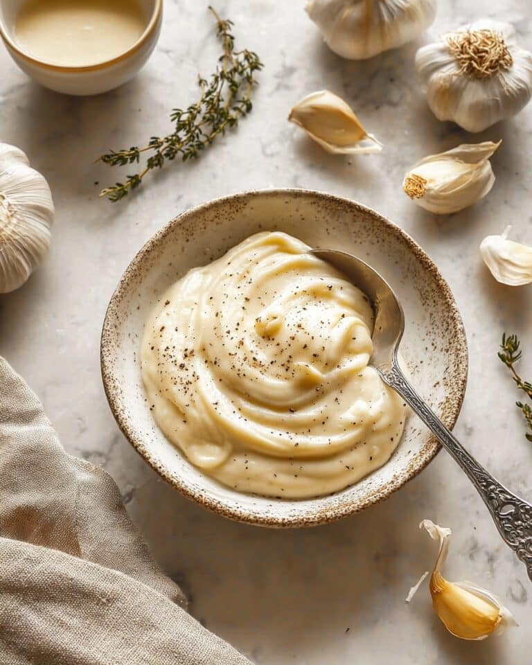 Creamy Garlicky Aioli Recipe