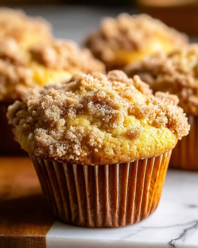 Pumpkin Spice Streusel Muffins Recipe
