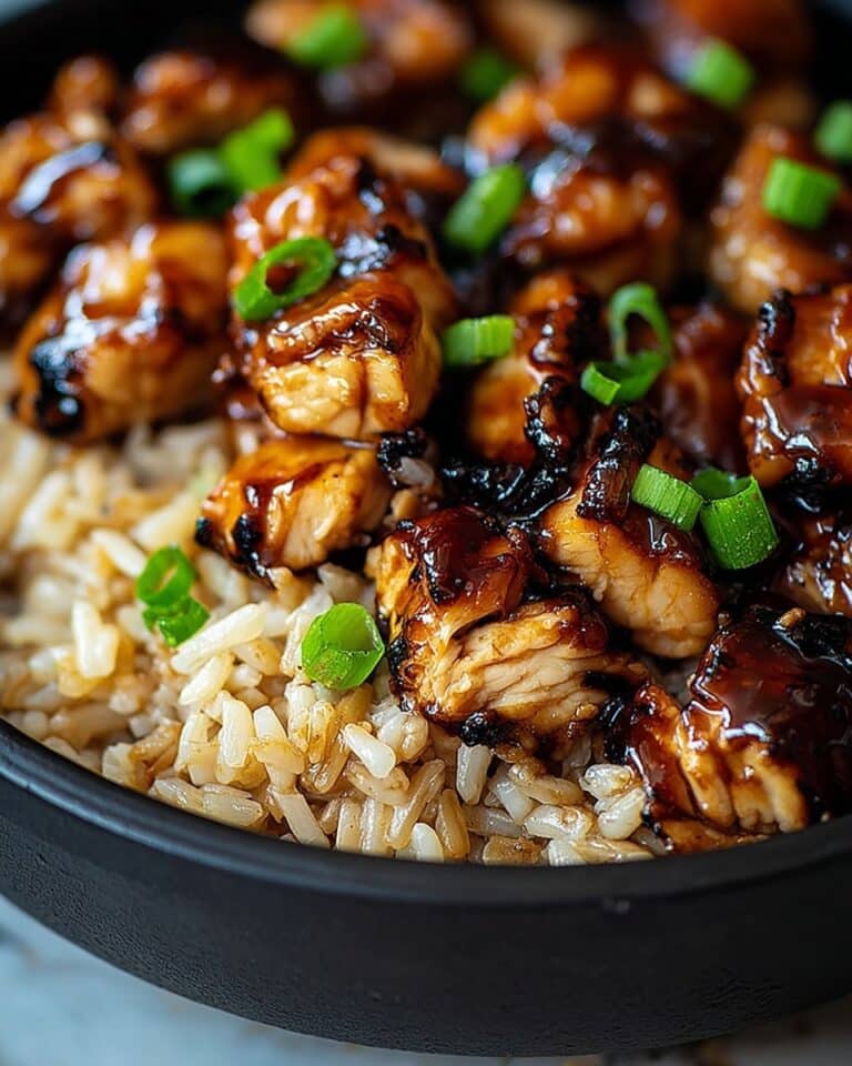 Honey BBQ Chicken Rice Recipe