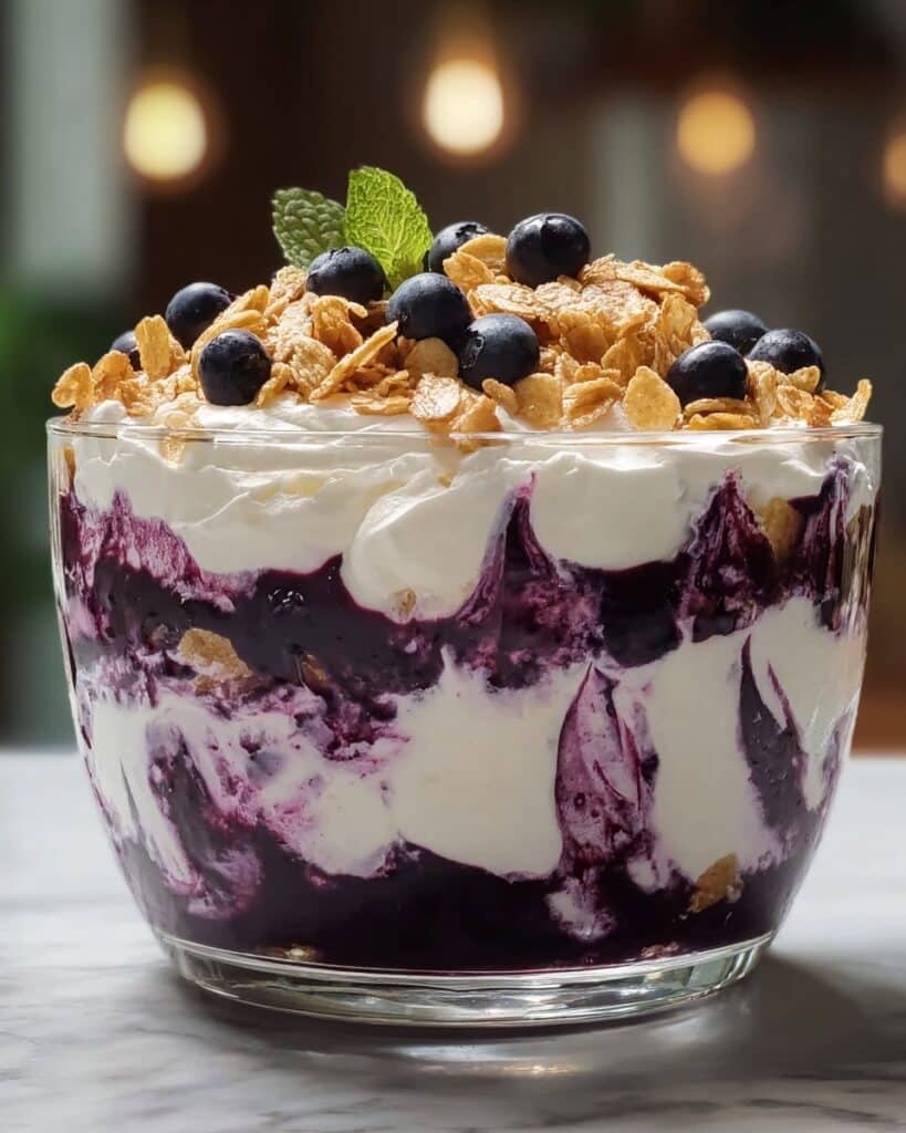 Blueberry Cheesecake Trifle Recipe