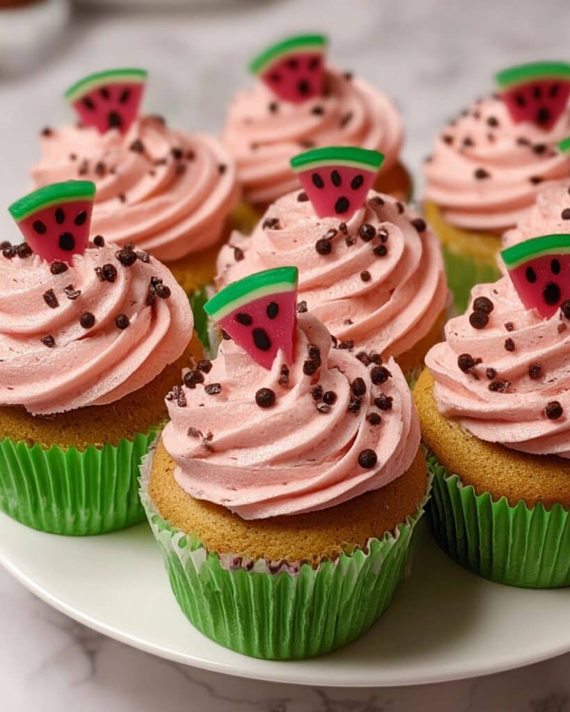 Watermelon Cupcakes Recipe