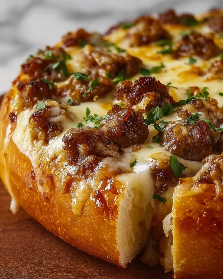 Sausage and Cheese Bread Recipe