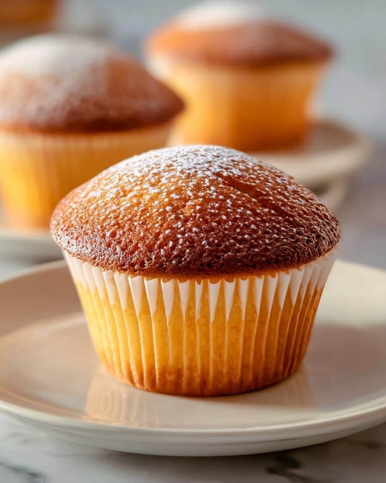Japanese Castella Cupcakes Recipe