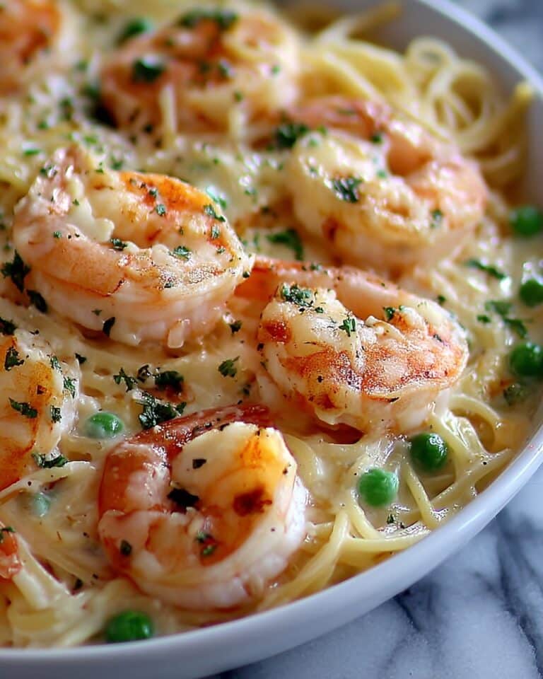 Shrimp & Crab Alfredo Bake Recipe