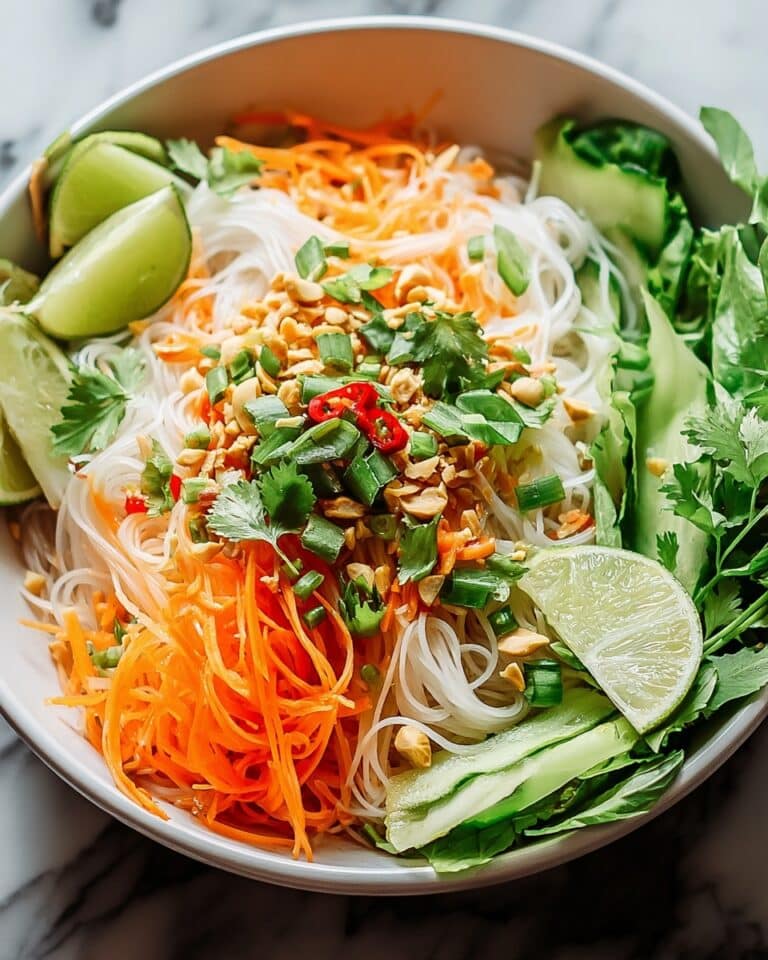 Vietnamese Noodle Salad with Tangy Dressing Recipe