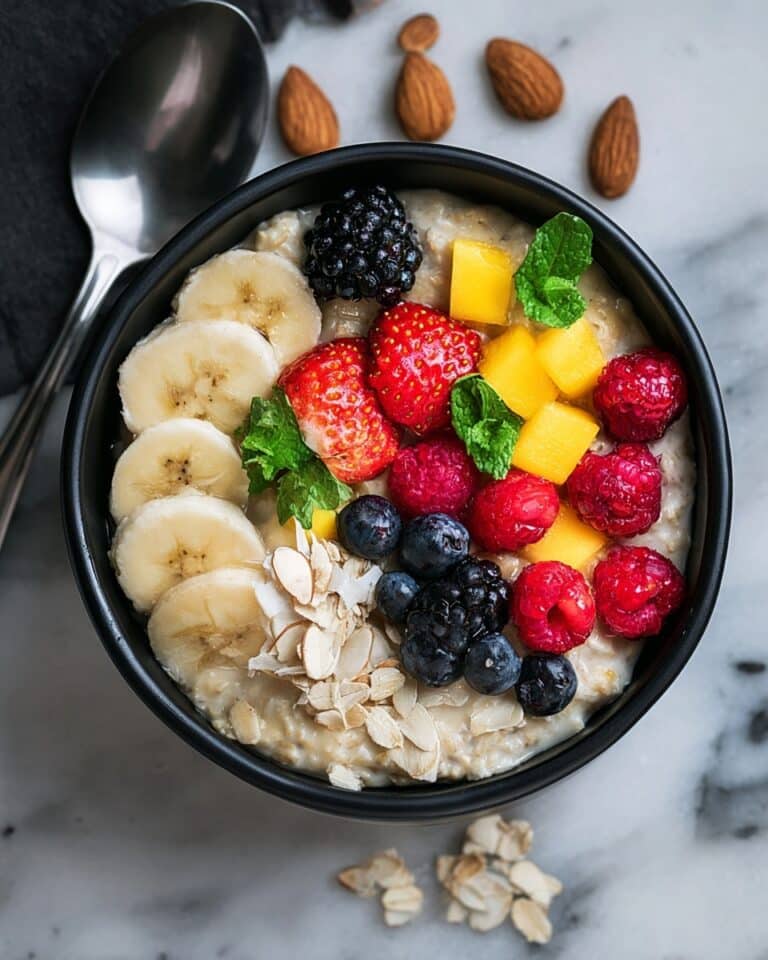 Oatmeal with Fruits and Nuts Recipe