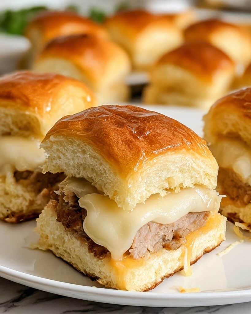 Hawaiian Turkey and Cheese Sliders Recipe