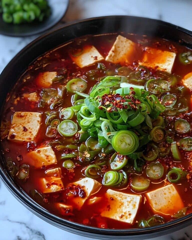Korean Tofu Soup (Soondubu Jjigae) Recipe