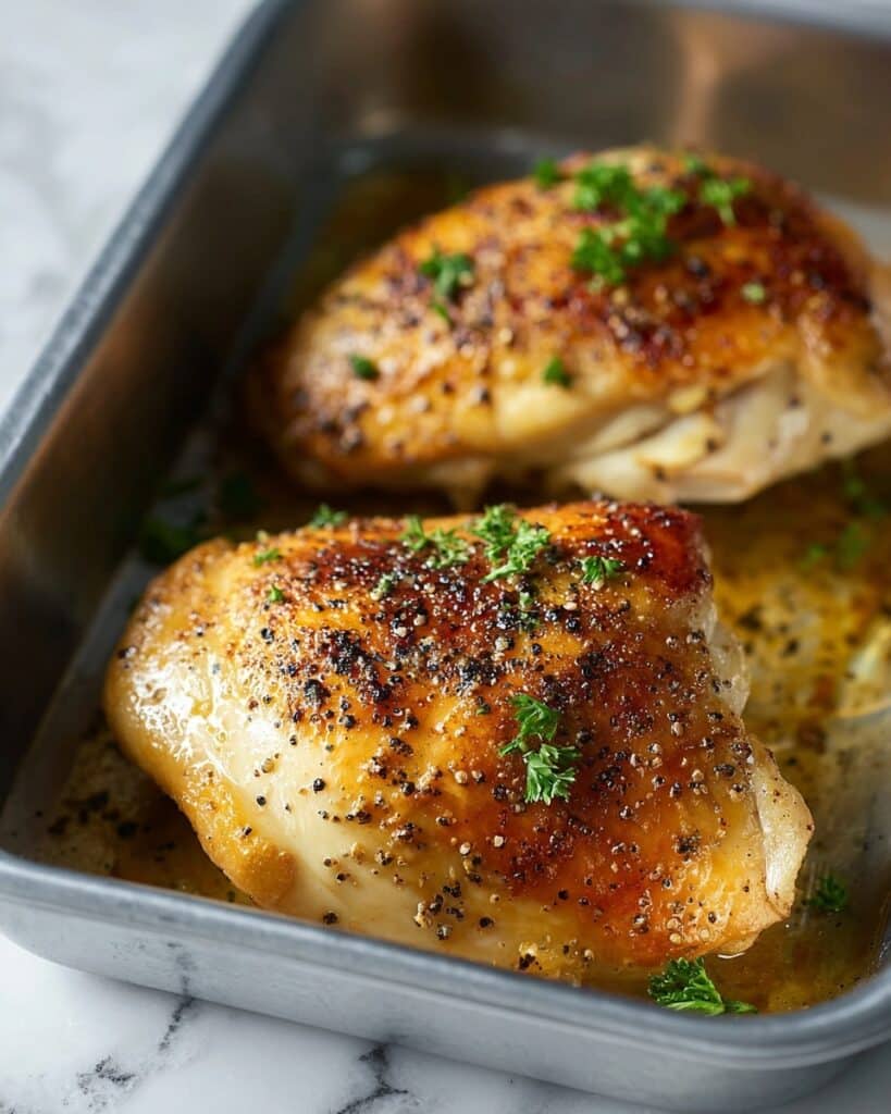 Baked Crispy Split Chicken Breast Recipe