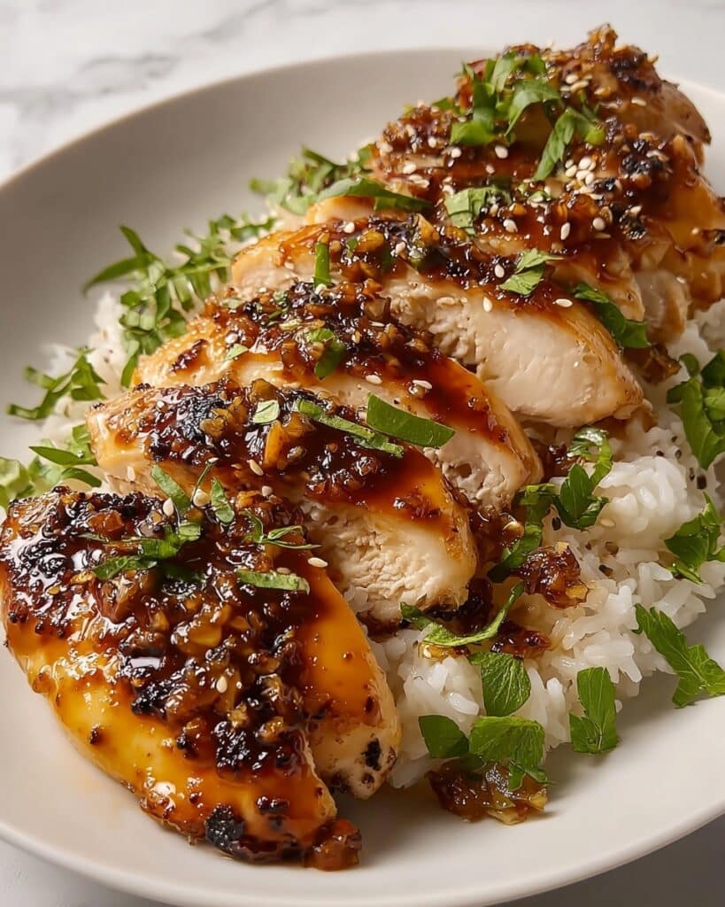 Sweet and Savory Honey Garlic Chicken Breasts Recipe