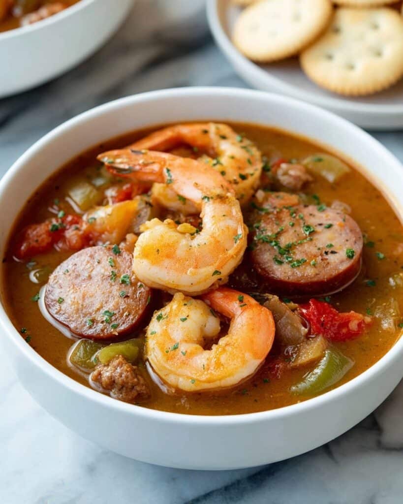 Instant Pot Gumbo with Shrimp and Andouille Sausage Recipe