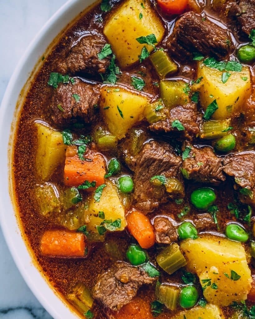 Crockpot Vegetable Beef Soup Recipe